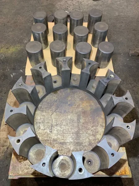 4.5&quot; Fenn model 6F 4 Die Rotary Swaging Machine