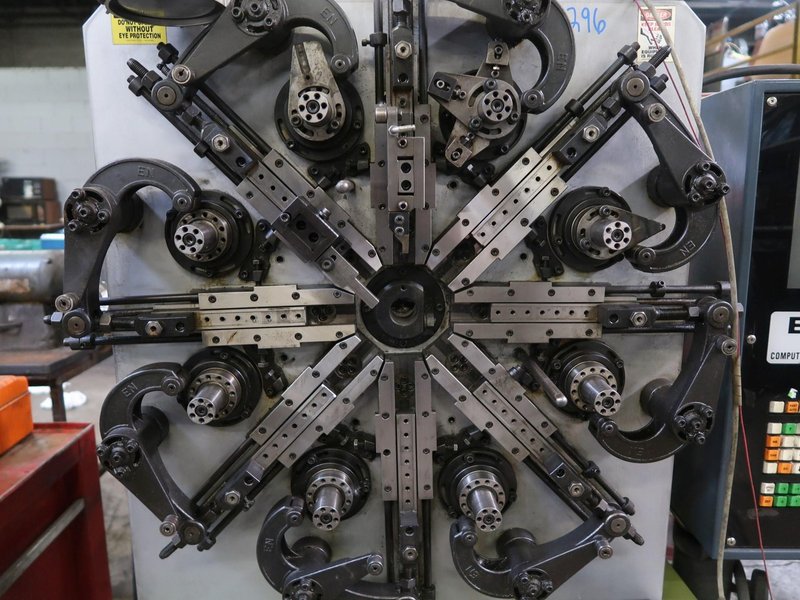 EN-CNC-502 ELECTRICAL CNC SPRING FORMING MACHINE: STOCK #10773