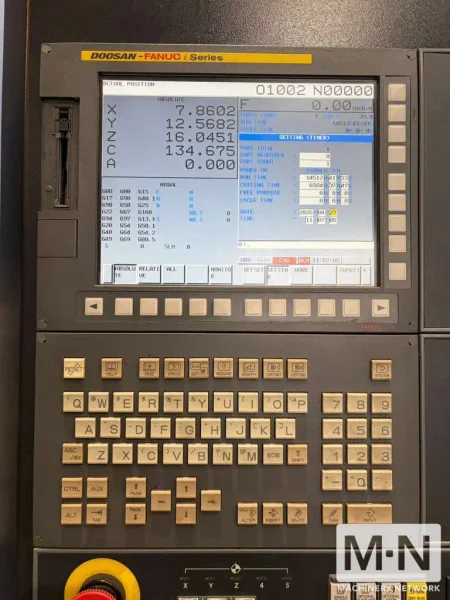 Doosan DNM 350/5AX CNC Vertical Machining Center, 2017