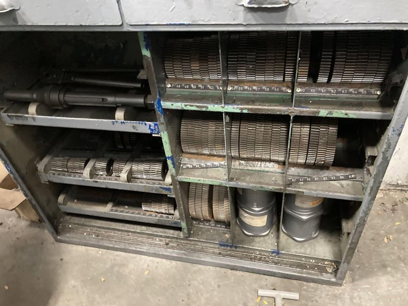 Pfauter P400 Gear Hobber, 1973 – Under Power, Tooling