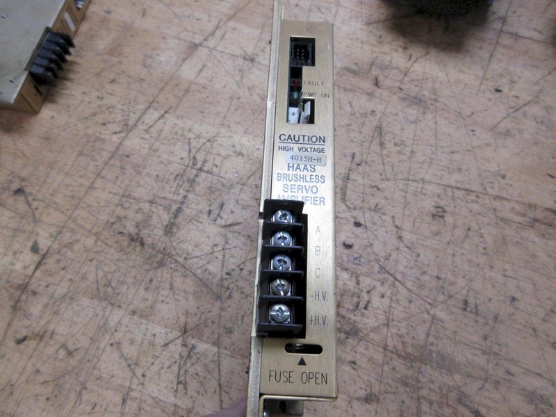 Used Haas Brushless Servo Amplifier Drive 4015H-H, 7619A-B For CNC Machine Axis Drives