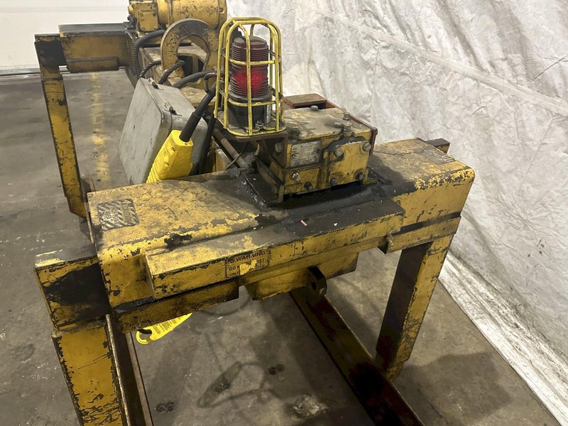 10,000 LB X 84" X 16"- 48" WIDE CALDWELL POWERED ADJUSTABLE SHEET LIFTER. STOCK # 1163823