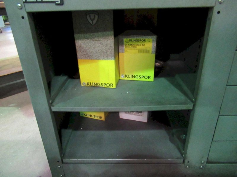 Kennedy 5-Drawer Cabinet with 2-Shelves and Contents- Auction Item