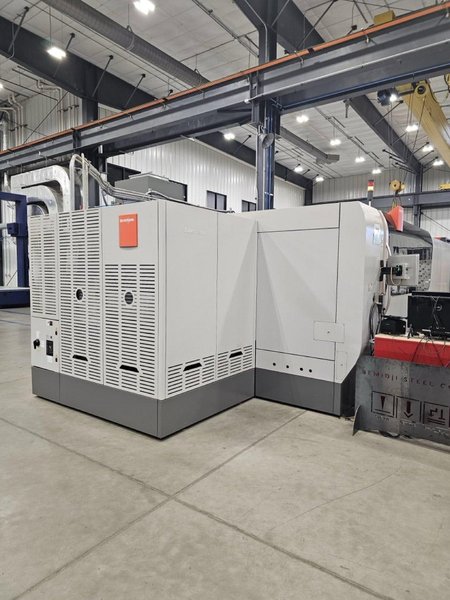 15,000 Watt 4020 Bystar Bystronic Fiber Laser, 2021 –  W/ByTrans Extended Automation, Very Clean, Low Hours