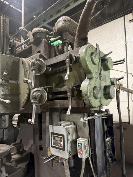 KING VERTICAL TURRET LATHE. STOCK # 0546526