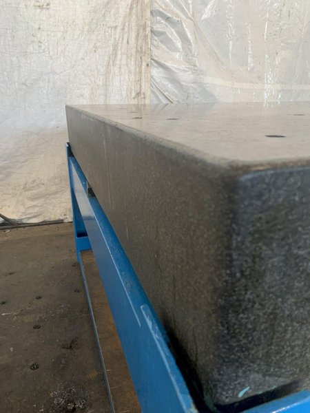 60&quot; X 60&quot; X 8-1/4&quot; GRANITE SURFACE TABLE. STOCK # 1165023.