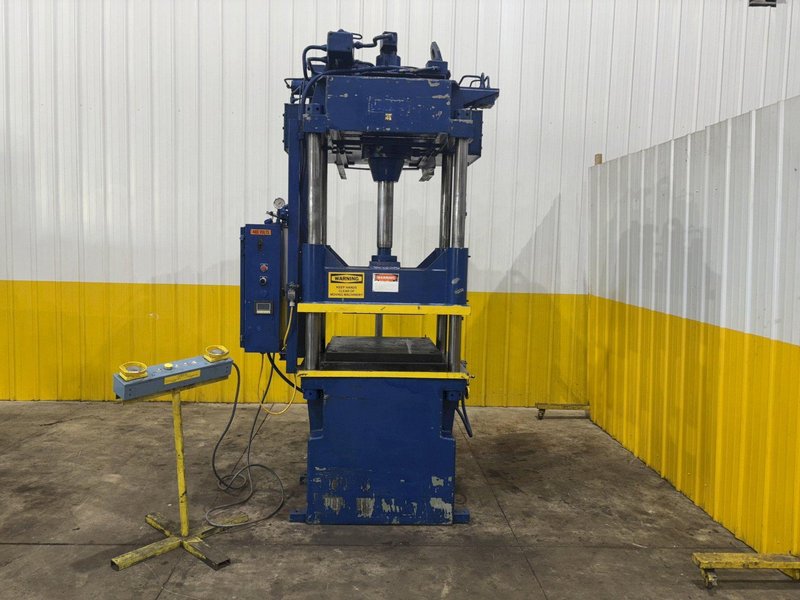 50 TON DAKE MODEL #26-262 HYDRAULIC 4 POST PRESS 14&quot; STROKE: YOBRO #24085