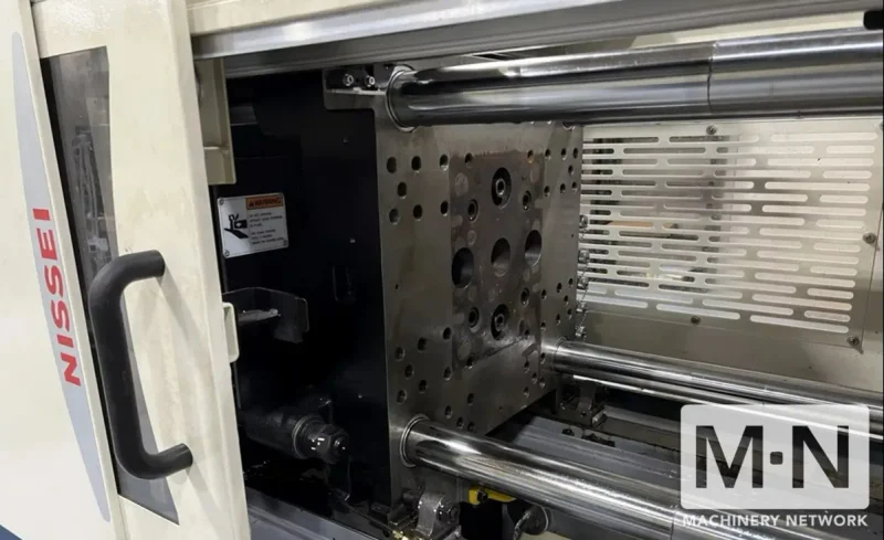 60 TON 1.2 OZ NISSEI MODEL PNX60III-5A INJECTION MOLDING MACHINE MFG 2020