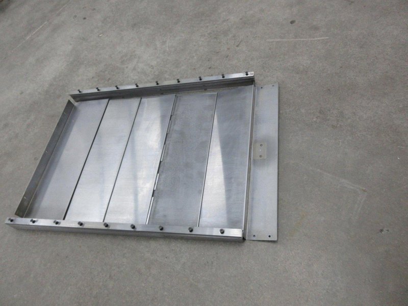 Used Haas Z-Axis Waycover Set #93-4462 Fits Most VF3/4/5 Series Machines.  Great Condition