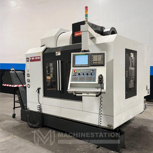 Yama Seiki BM-850 CNC Vertical Machining Center – 4th Axis Ready Mill