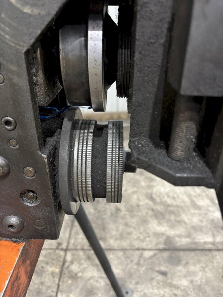 1.25&quot; TO 24&quot; PACE MODEL #1023 PORTABLE ROLL GROOVER WITH TOOLING: STOCK #23123