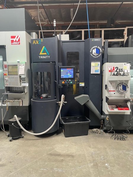 Haas UMC-750SS Universal Machining Center, 2023 – 70 Tool SMTC, TSC, Programmable Coolant, Chip Conveyor, High Pressure Coolant