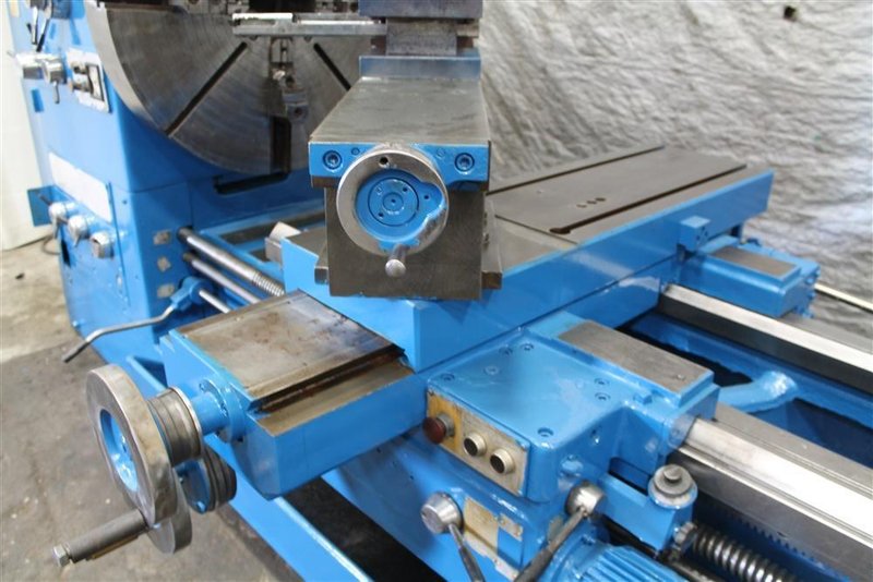 40" X 120" EDELSTAAL GAP BED ENGINE LATHE: STOCK #59735
