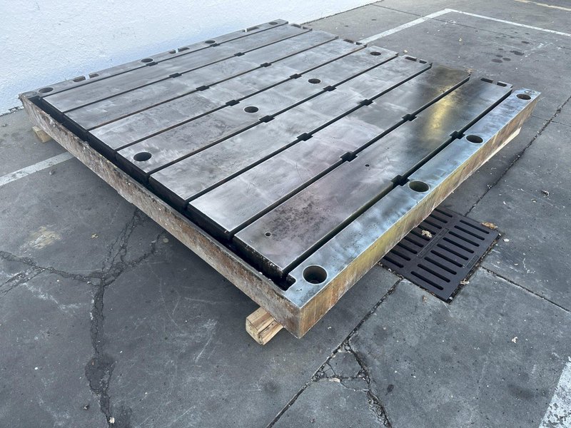 8&#039; X 20&#039; X 7&quot; BAY CITY T SLOTTED FLOOR PLATES: STOCK #75017