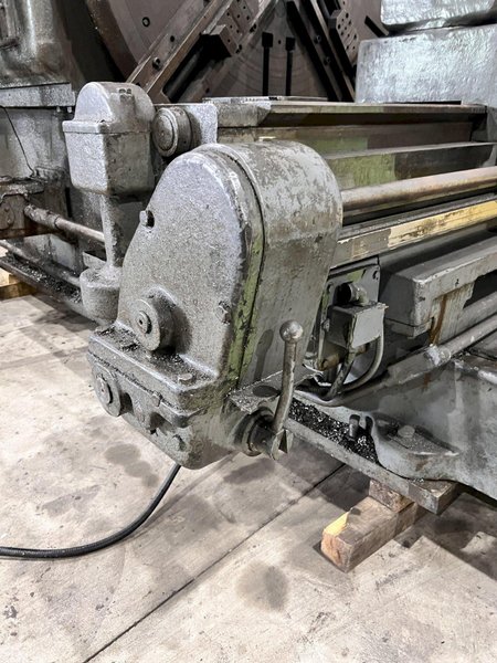 120&quot; SWING CRAVEN HEAVY DUTY FACING T-LATHE: STOCK #21007