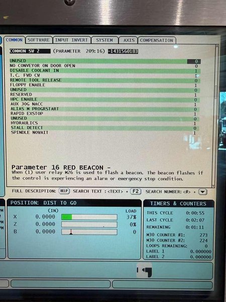 Haas ST-40 CNC Turning Center -18.5″ Chuck, 7.5″ Big Bore Lathe