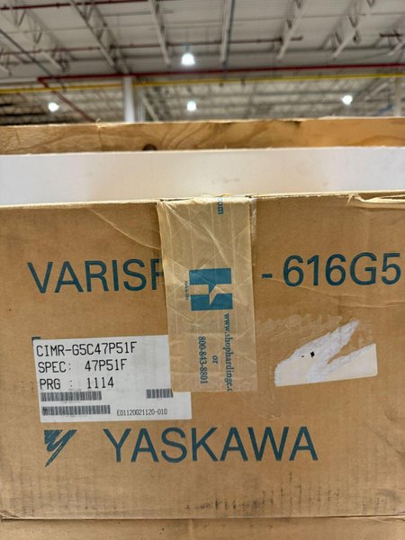 YASKAWA CIMR-G5C47P5 DRIVE NEW WITH BOX