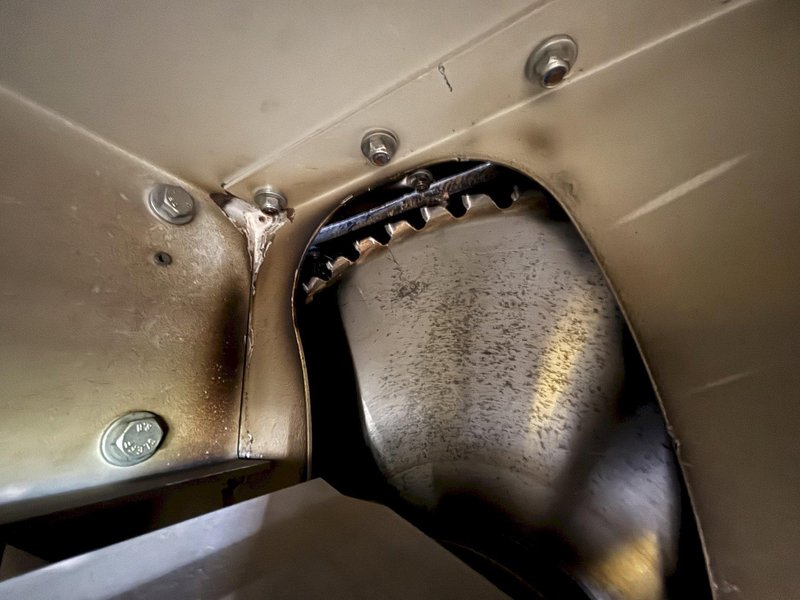 4" HIGH X 12" WIDE DIMTER OPTICUT MODEL #S50 CROSS-CUT AUTOMATIC WOOD SAW, NEW 2003: STOCK #22921