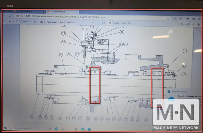 Mori Seiki SL-35 CNC Turning Center, 1994