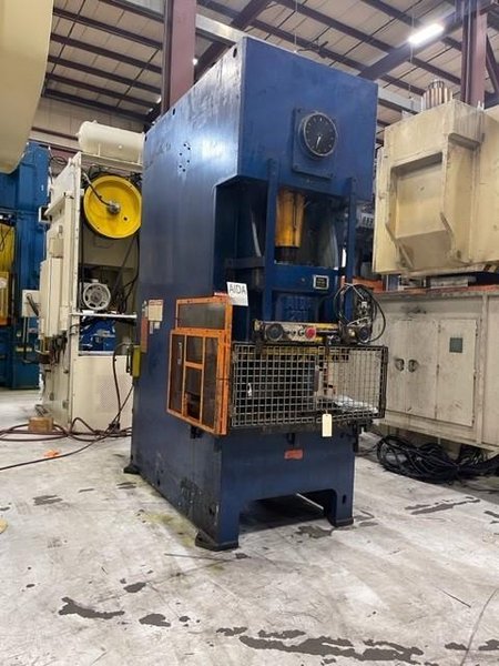 200 ton Aida NC1-200(1) Used Single Crank Mechanical Metal Stamping  OBS Press For Sale, Rebuild in Process 2025!