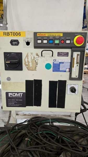FANUC M-16IB/20 + R-J3IB ROBOT ARM AND CONTROL PANEL NO TEACH PENDANT USED