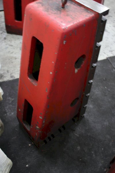 1 SET OF 12" X 36" G &amp; L T SLOTTED ANGLE PLATES: STOCK #75520