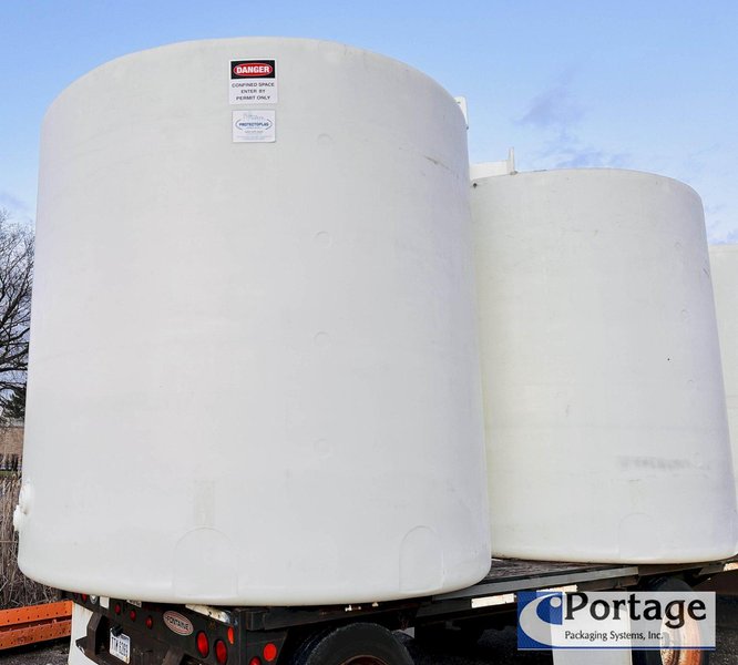 5000 Gallon PROTECTOPLAS  |  Plastic Holding Tanks  |  Four Available
