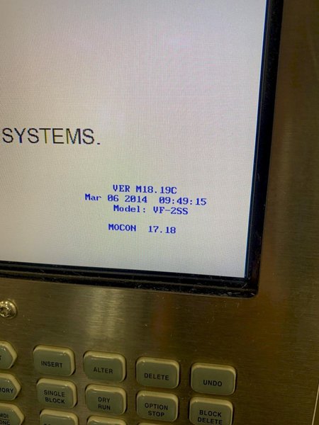 2014 HAAS VF-2SS Vertical Machining Center