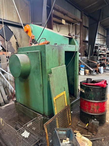 15,000 LB X AMERICAN STEEL LINE MODEL #1000 MOTORIZED COIL REEL UNCOILER : YOBRO #26144
