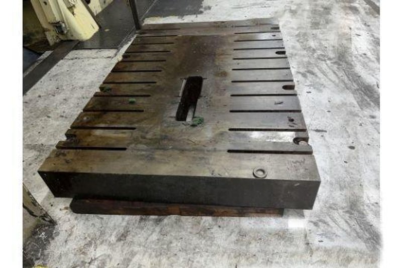 72&quot; x 42&quot; x 8&quot; T-Slotted Bolster Plate