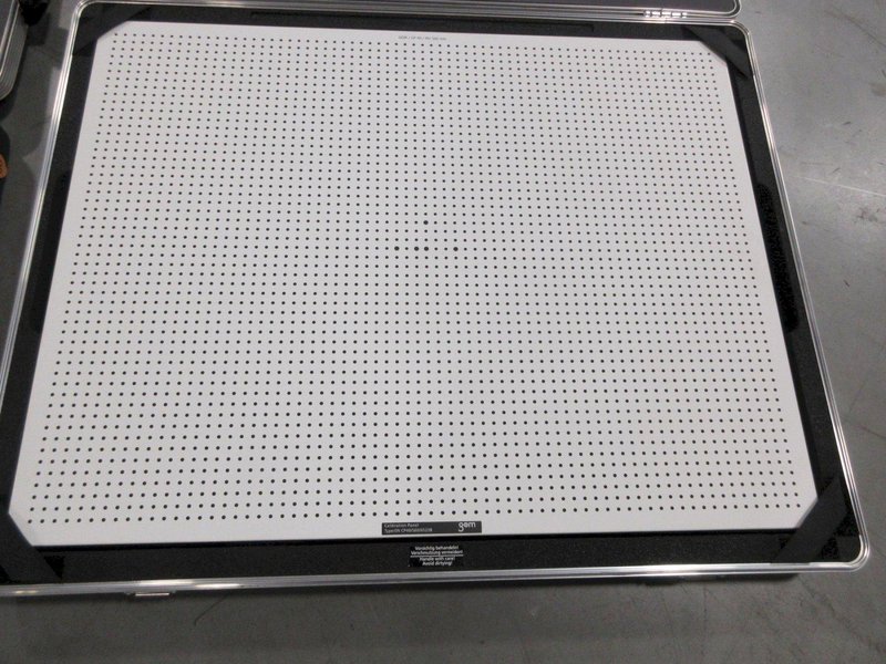GOM Calibration Panels (2pcs), CP40 / MV 320mm &amp; CP40 / MV 560mm, Both In Protective Carry Cases- Auction Item