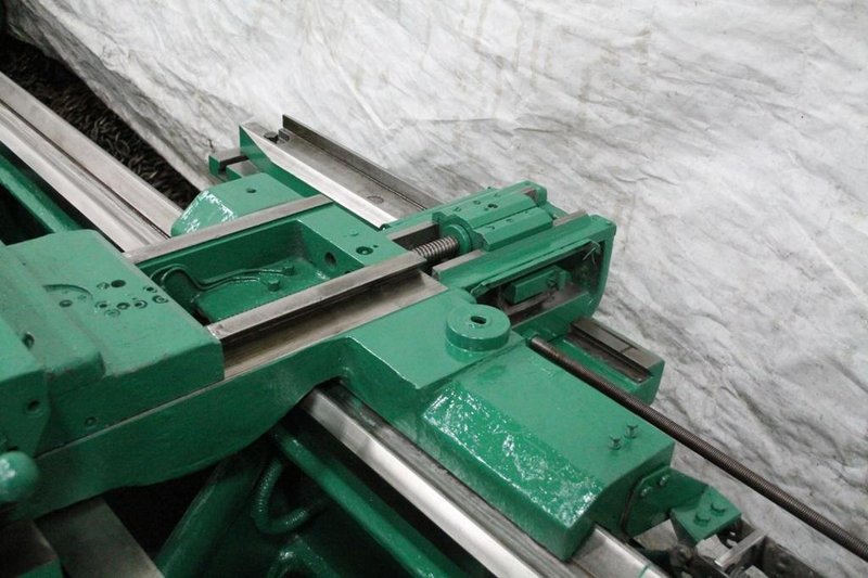 27" X 168" POREBA GAP BED ENGINE LATHE: STOCK #59823