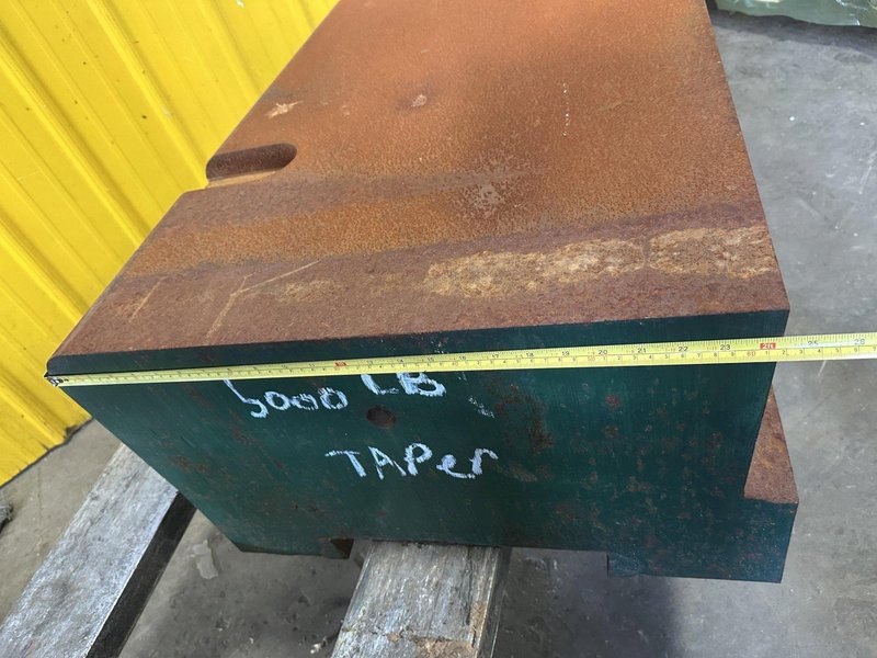 23&quot; X 16&quot; CECO #23 DIE FORGER ANVIL CAP SOW BLOCK: STOCK 13922