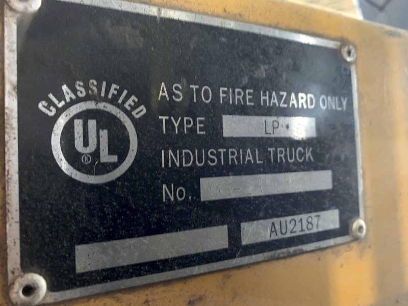 10,000 LB CATERPILLAR GC45KSWB FORKLIFT. STOCK #0890724.