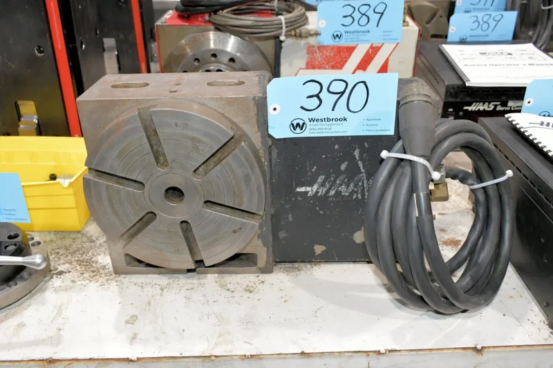 USED HAAS CNC ROTARY TABLE WITH SERVO CONTROL MODEL HRT-9