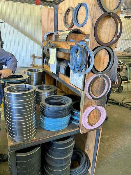 48" x 7.00" x 25,000# Wean Slitting Line STOCK#3216