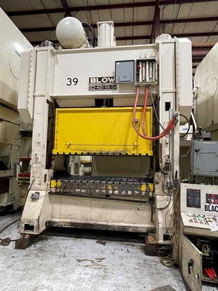 400-ton Blow Press Model #SC2-400-96-54 Straight Side Mechanical Metal Stamping Press For Sale, Year 1994