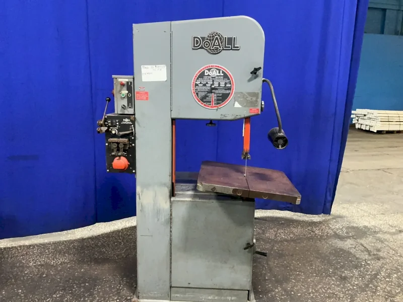 DOALL 20” VERTICAL BAND SAW  -  2013-V