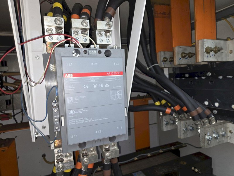500 K.W. THERMATOOL SOLID STATE HIGH FREQUENCY WELDER. STOCK # 0758226