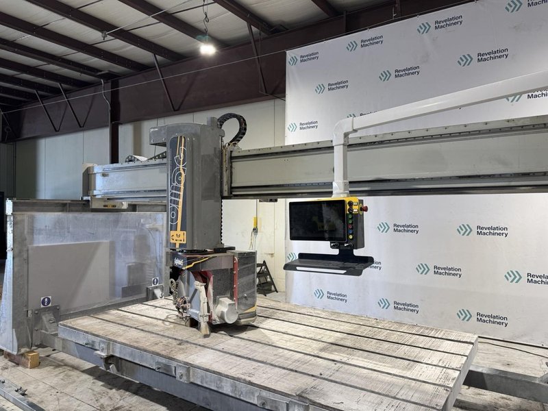 OMAG Digitale 5 Type 3600×2000 + 500×400 CNC 5-Axis Bridge Saw, 2024 – Stone Cutting &amp; Milling Center for Granite, Marble, Quartz &amp; Porcelain