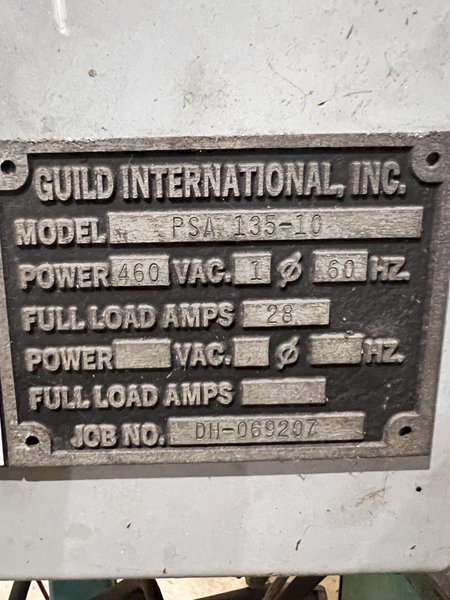 10&quot; GUILD MODEL #PSA-135-10 SHEAR END COIL STRIP WELDER: STOCK #22609