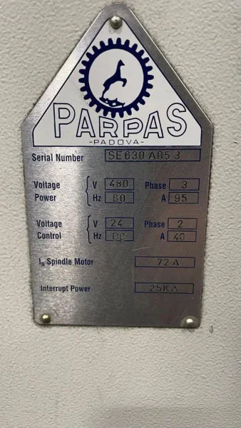 2006 PARPAS ML100 | Boring Mills, Horizontal, Floor Type