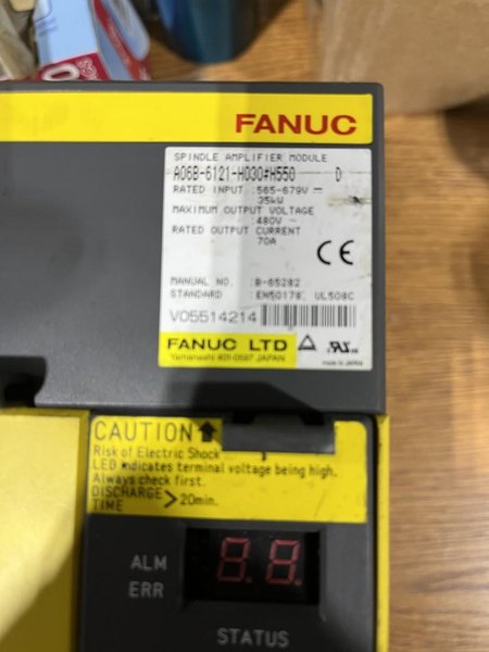 FANUC SPINDLE AMPLIFIER MODULE REFURBISHED