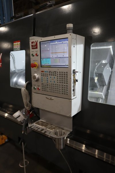 Haas ST-55 CNC Lathe Turning Center, 12.5" Hole, 12 Station Turret, Tailstock, (2) 26" Chucks, 1,000 PSI Coolant - NEW 2023