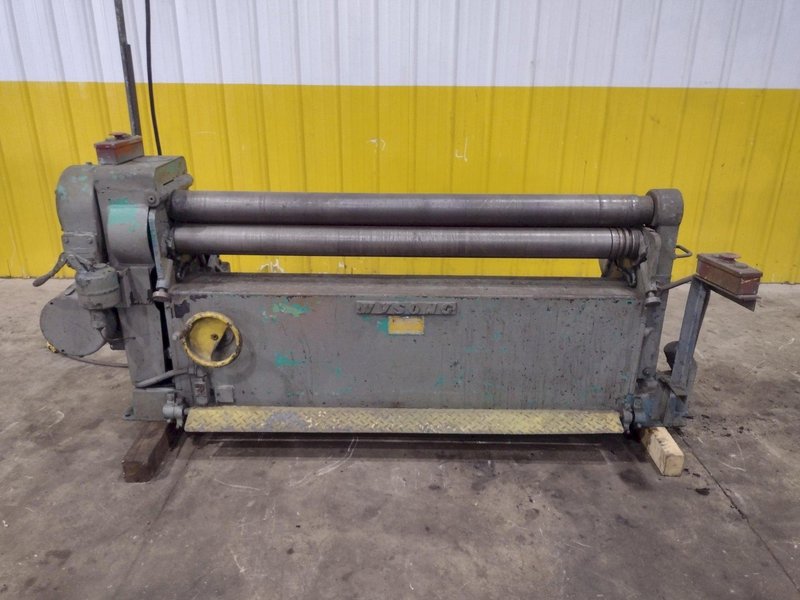 60" X 16-GAUGE WYSONG MODEL #B-60 PLATE BENDING ROLL: YOBRO #25834