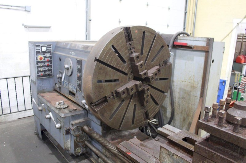 39&quot; X 96&quot; POREBA  GAP BED ENGINE LATHE: STOCK #71534