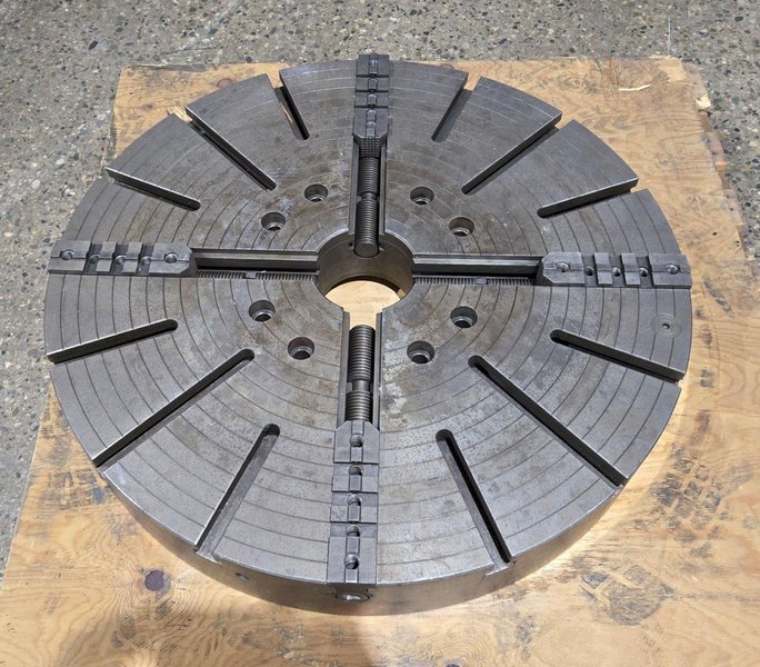 GENERIC 36″ Self-Centering 4 Jaw Lathe Chuck USED