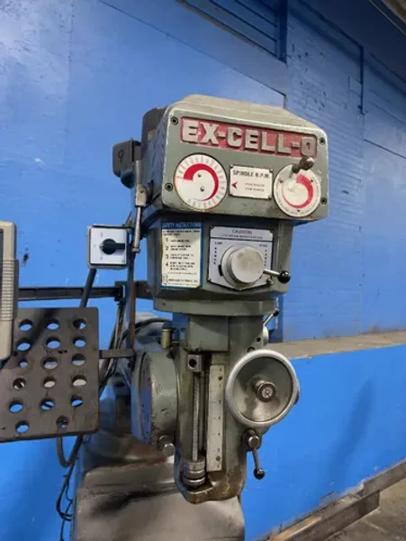 EX-CELL-O 42” X 9” VERTICAL MILL  -  602
