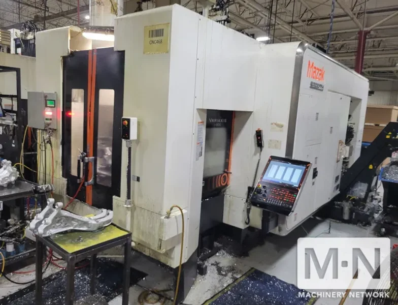 Mazak VARIAXIS i-800 CNC 5-Axis Vertical Machining Center, 2016