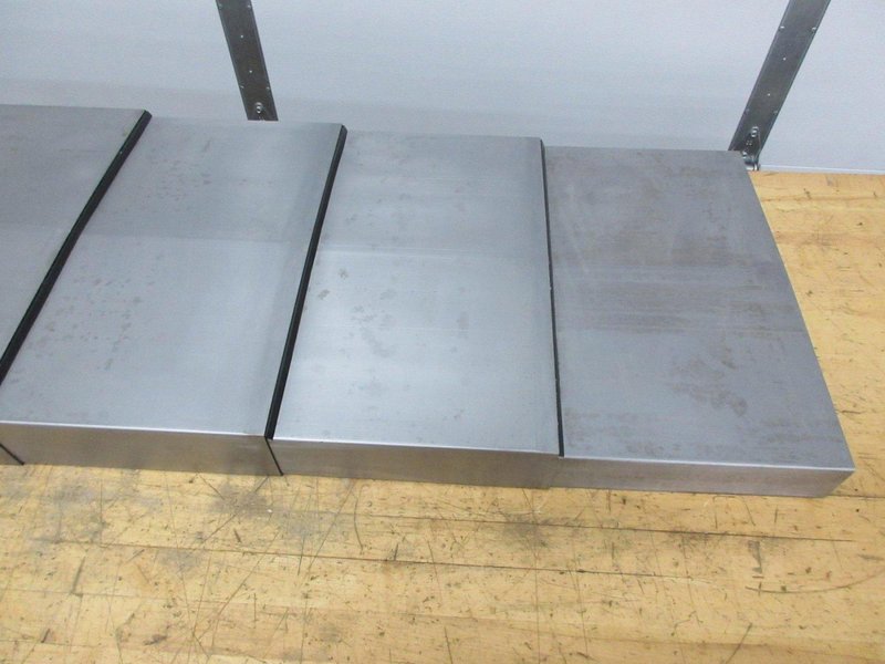 Used Haas 93-2677 X-Axis VF-3 Waycover, (1) Set for Left or Right Side
